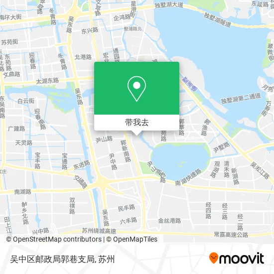 吴中区邮政局郭巷支局地图