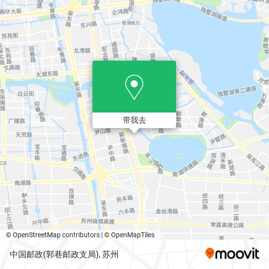 中国邮政(郭巷邮政支局)地图