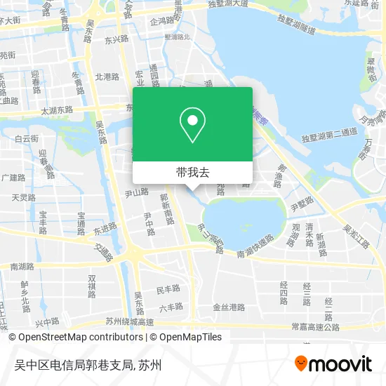 吴中区电信局郭巷支局地图