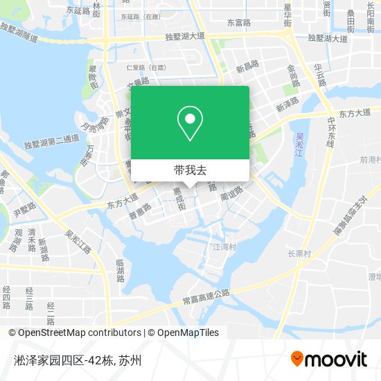 淞泽家园四区-42栋地图