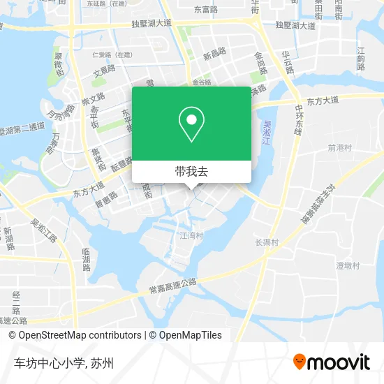 车坊中心小学地图