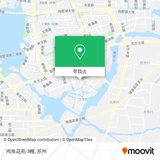 鸿海花苑-3幢地图