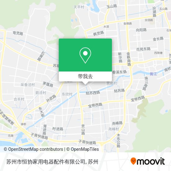 苏州市恒协家用电器配件有限公司地图