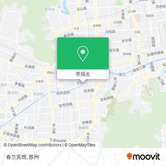 春兰宾馆地图
