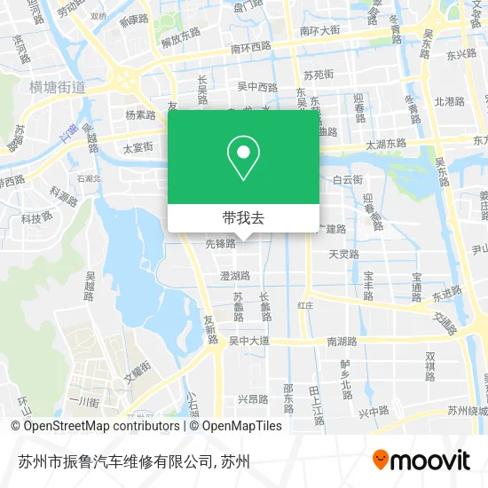 苏州市振鲁汽车维修有限公司地图