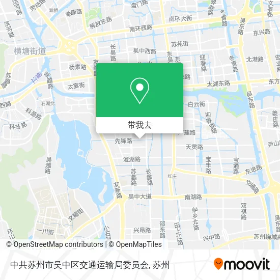 中共苏州市吴中区交通运输局委员会地图