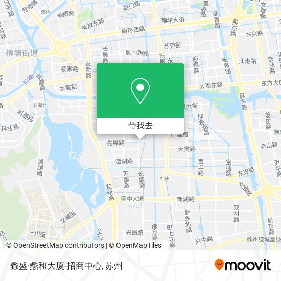 蠡盛·蠡和大厦-招商中心地图