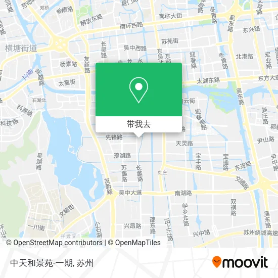 中天和景苑-一期地图