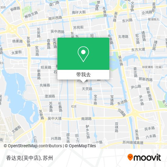 香达克(吴中店)地图