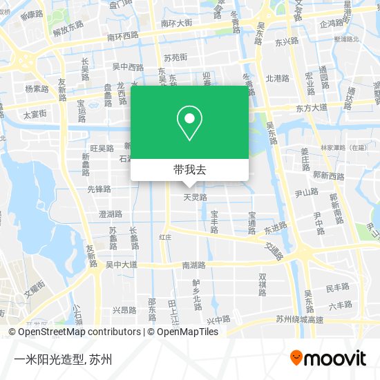 一米阳光造型地图