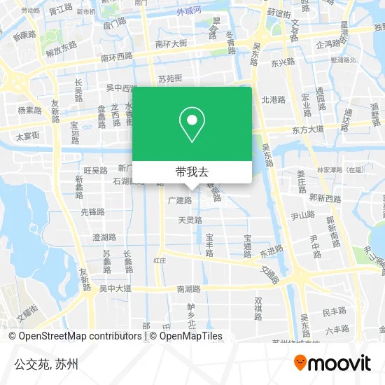 公交苑地图