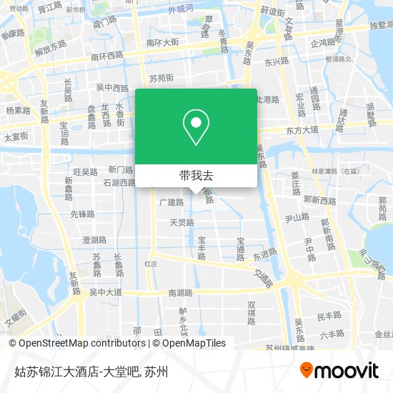 姑苏锦江大酒店-大堂吧地图