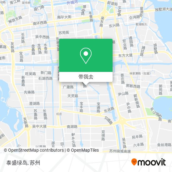 泰盛绿岛地图