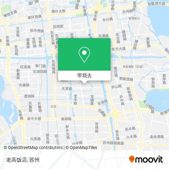 老高饭店地图