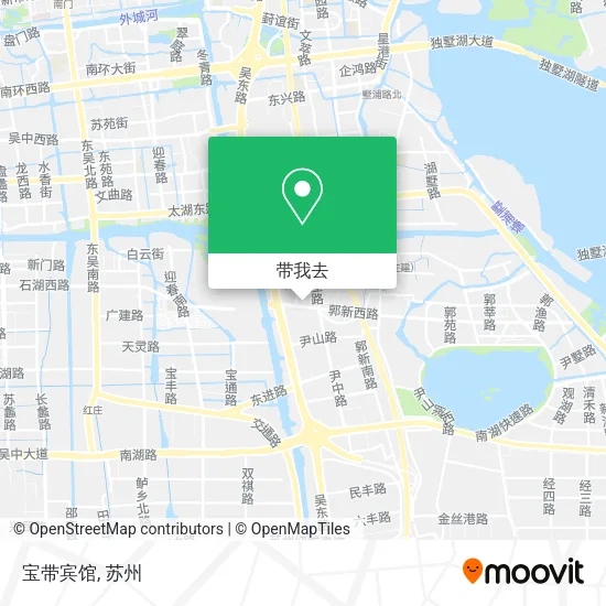 宝带宾馆地图