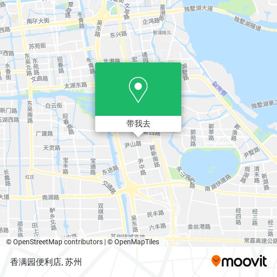 香满园便利店地图