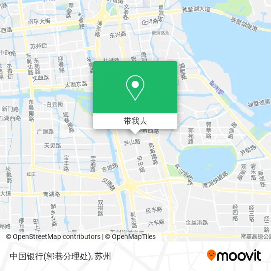 中国银行(郭巷分理处)地图