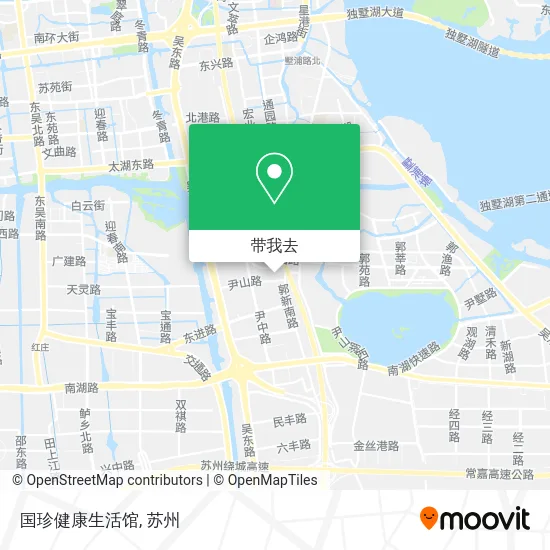 国珍健康生活馆地图