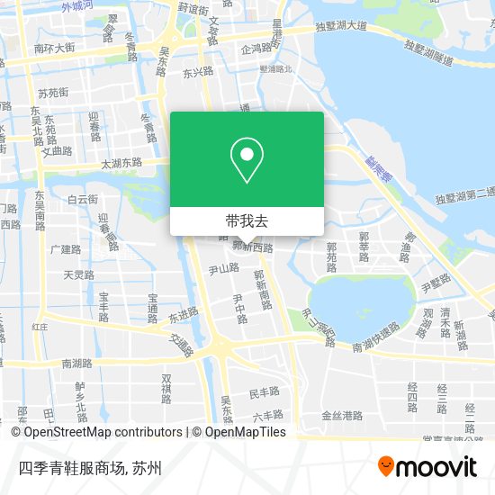 四季青鞋服商场地图