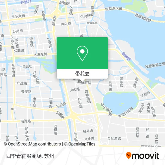 四季青鞋服商场地图