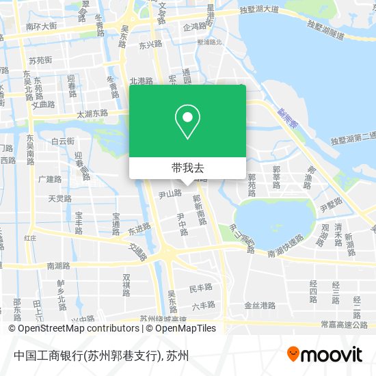 中国工商银行(苏州郭巷支行)地图