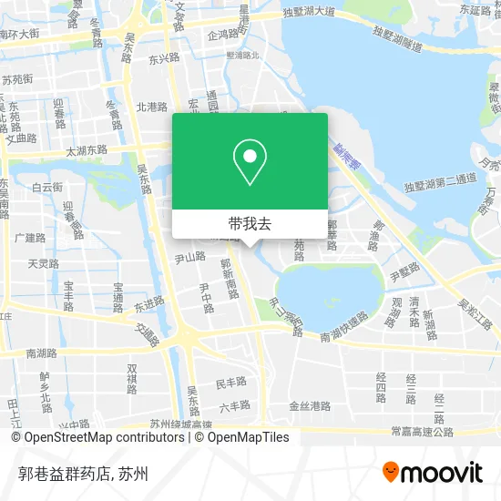 郭巷益群药店地图