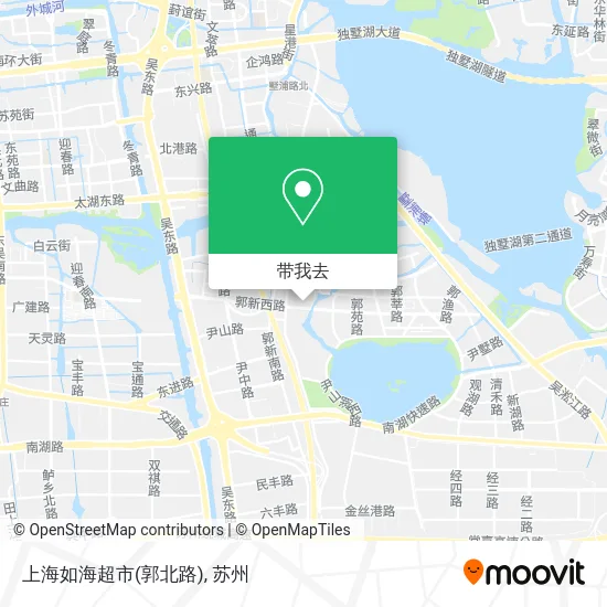 上海如海超市(郭北路)地图