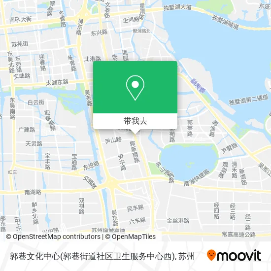 郭巷文化中心(郭巷街道社区卫生服务中心西)地图
