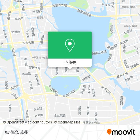 御湖湾地图