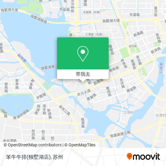 笨牛牛排(独墅湖店)地图