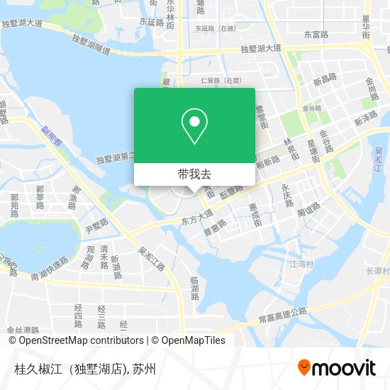 桂久椒江（独墅湖店)地图