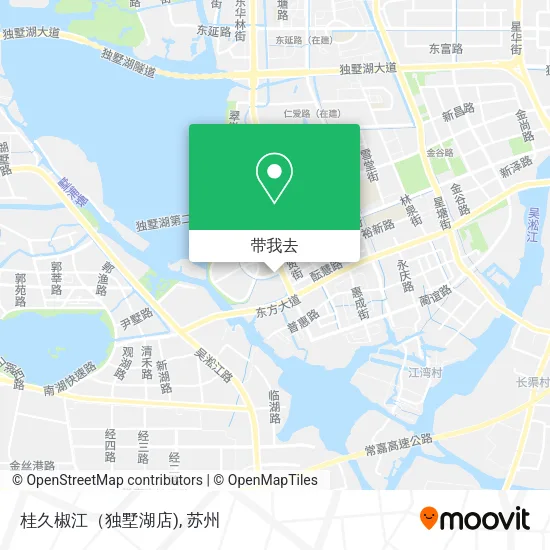 桂久椒江（独墅湖店)地图