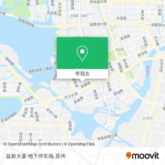 益新大厦-地下停车场地图