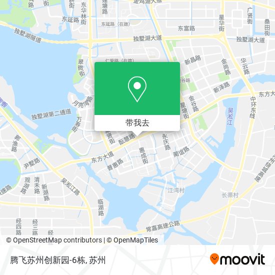 腾飞苏州创新园-6栋地图