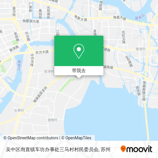 吴中区甪直镇车坊办事处三马村村民委员会地图