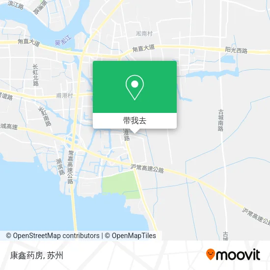 康鑫药房地图