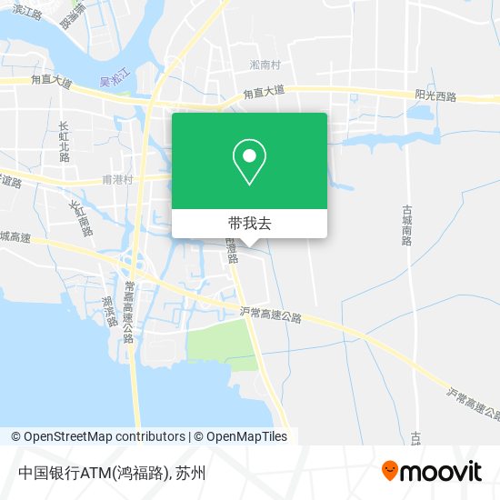 中国银行ATM(鸿福路)地图