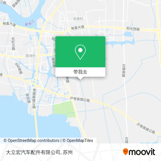 大立宏汽车配件有限公司地图