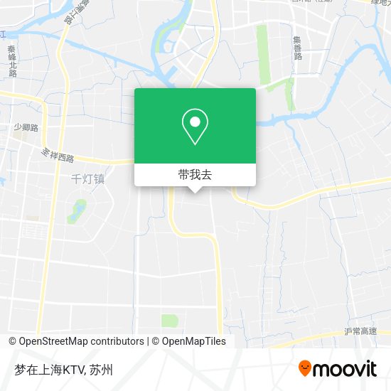 梦在上海KTV地图