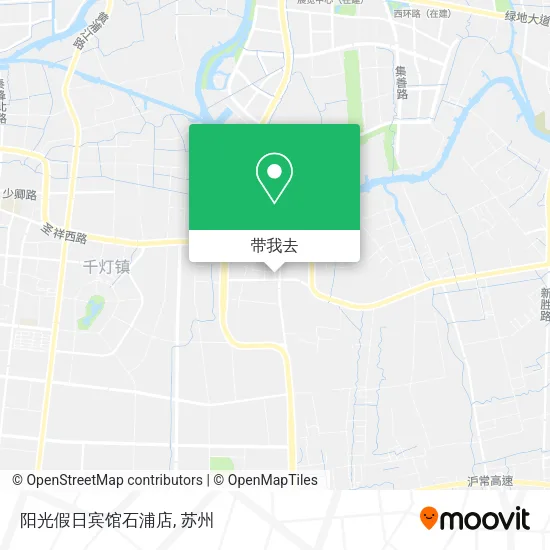 阳光假日宾馆石浦店地图