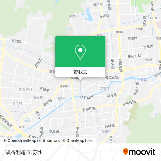 凯得利超市地图