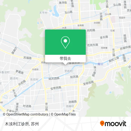 木渎利江诊所地图