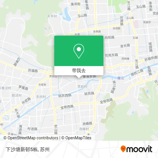 下沙塘新邨5栋地图