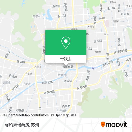 馨鸿康瑞药房地图