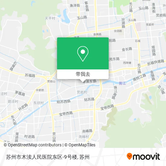 苏州市木渎人民医院东区-9号楼地图