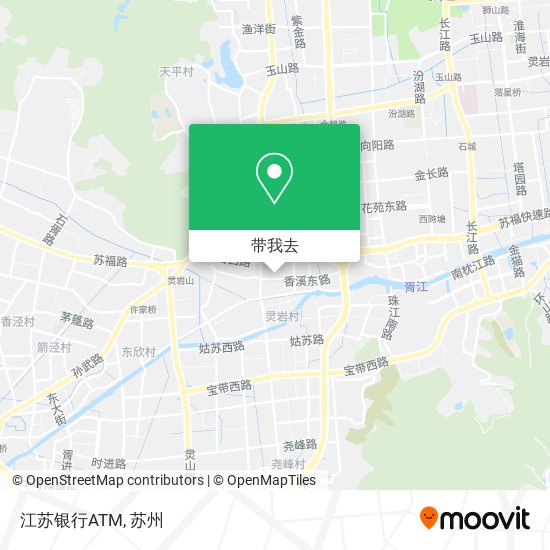 江苏银行ATM地图