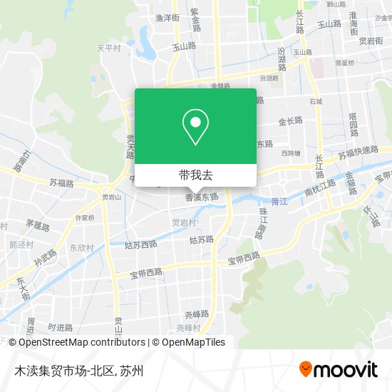 木渎集贸市场-北区地图