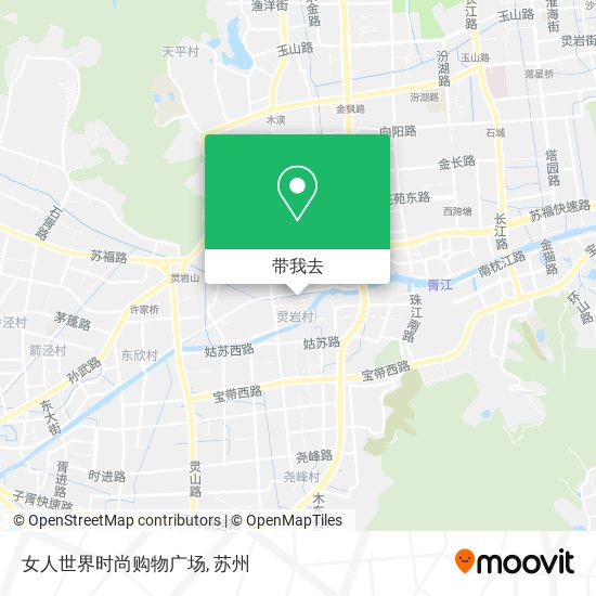 女人世界时尚购物广场地图