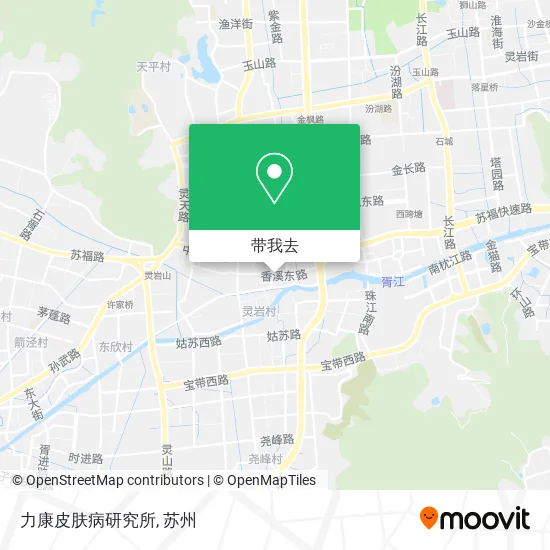 力康皮肤病研究所地图