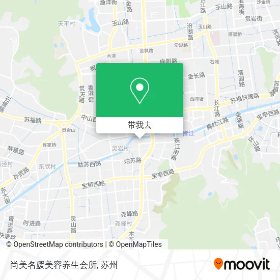 尚美名媛美容养生会所地图